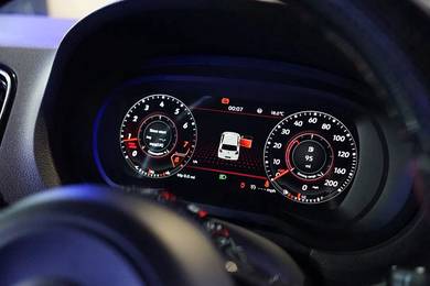 Volkswagen Polo digital cluster 