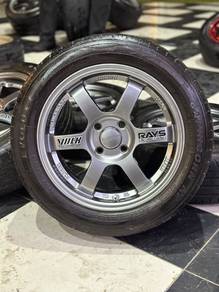 Te37 15 inch sportrim City satria swift almera