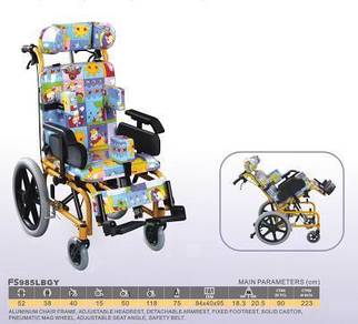 Cerebral palsy child wheelchair tilt reclinable