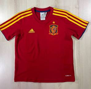 Adidas Kid’s 2012 Spain Home Jersey #EZ Used