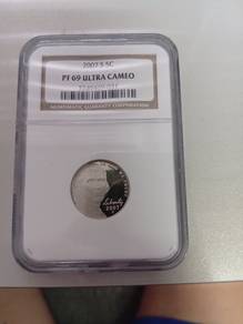 USA 5 Cent Coin 2007