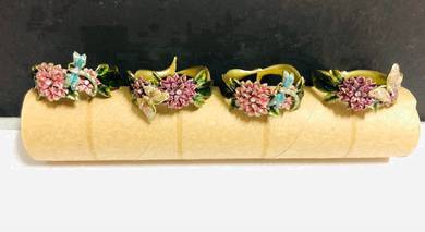Table Napkin Ring Holders - Butterfly & Dragonfly