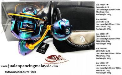 Devil craft iguana-x sw spinning reel