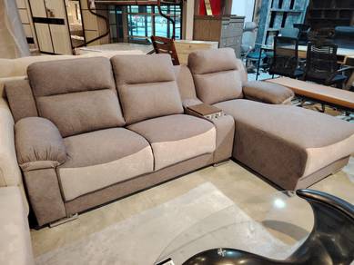 L Shape Sofa with 2 cup holder