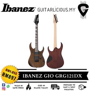 Ibanez GIO Electric Guitar GRG121DX-WNF Walnutflat