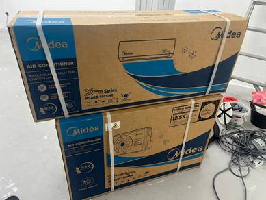 Midea 1.0HP Non Harga Siap Pasang Aircond L3027