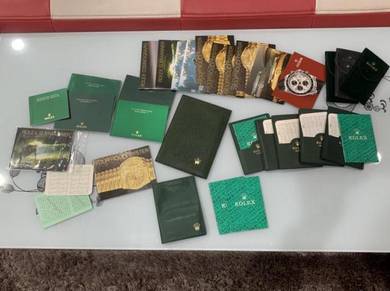 Rolex Book Leaflet Sleeve Pouch Passport Calendar