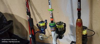 rod 3 batang dengan reel 3