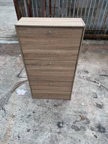 3 Tier Shoes Cabinet Rack Kasut