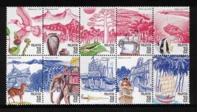 Mint Stamp Millennium Malaysia 1999