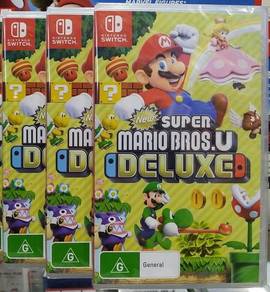 NEW Nintendo Switch Game Super Mario Bros U Deluxe