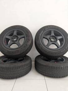 15" Rims with Viking CT6 Tyres (205/65R15)