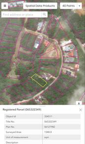 Residential Land in Ranau, SBH