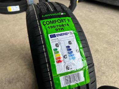 Tayar Baru 195 70 14 Lanvigator Comfort II 2026