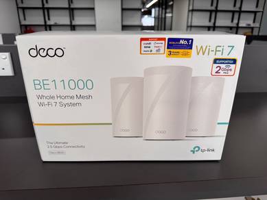 TP-Link BE11000 WiFi 7  Deco BE65 3 Pack