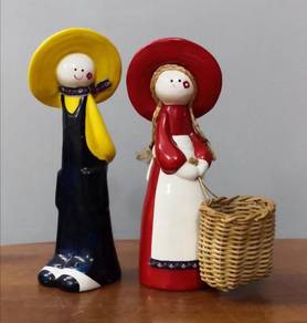 Vintage seto craft couple figurine 2