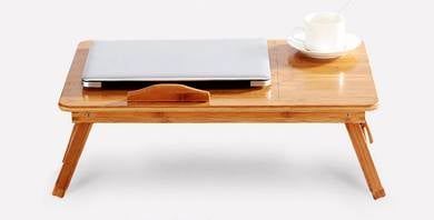 Foldable Adjustable Laptop Desk Table on Bed Stand