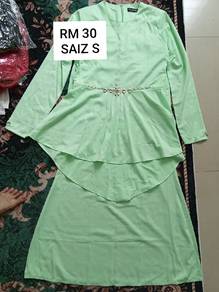 Baju Kurung Mint Green