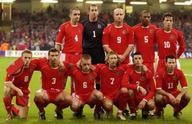 Rare jersey WALES 2002 home KAPPA