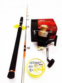 Seahawk intrepid jigging rod combo shimano ax reel