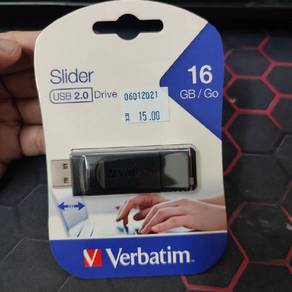 Verbatim Slider Usb 2.0 Flash Drive 16gb