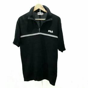 Fila Black Polo Tee
