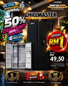 Ansuran Peti Sejuk Besar 2 Pintu Khind - Nilai