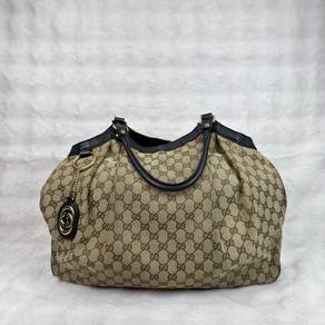 Gucci Sukey Brown Tote Bag