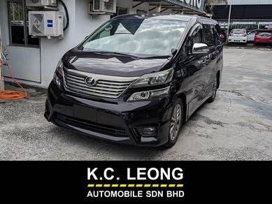 2010 Toyota Vellfire Z PLATINUM SELECTION