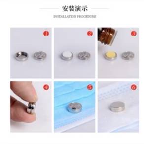 dottera face mask essential oil buckle mask clip