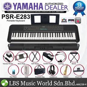 Yamaha PSR-E283 61 Key Portable Keyboard Piano P2