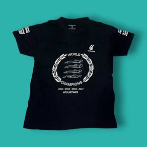 Mercedes AMG Petronas F1 Team T-Shirt 4 Times WC