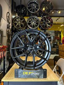 NEW RIM BBS 17x7.5 +38 4x114.3 MATT BLACK
