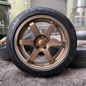 Te37 18 inch sportrim crv vellfire accord voxy