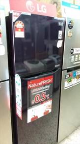 LG GN-B372SQWB Inverter 333L Refrigerator W-Black