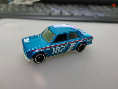 Hotwheels Blue Datsun 510 Bluebird