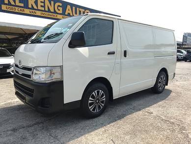 2012 TOYOTA HIACE 2.5 PANEL VAN (M) No Accident
