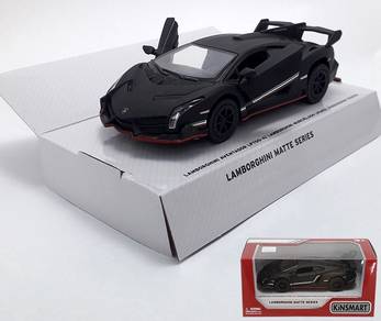 Kinsmart Lamborghini Veneno diecast car - black