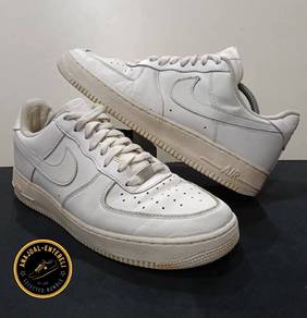 Nike Air force 1 -Triple White Full Leather 9.5uk