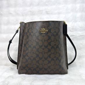Coach Georgie Buffalo White Top Handle Bag