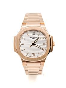 Patek Philippe Lady Nautilus Silvery Opaline 7118/