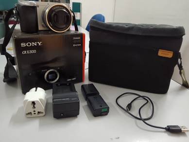 Sony A6300 with lens 16-50mm - low shutter count
