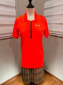 OAKLEY running jerseys orange M 5342