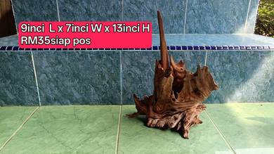 aquascape driftwood untuk tank 30cm