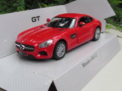 Kinsmart Diecast Car Mercedes AMG GT S Red