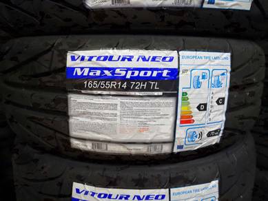 165/55/14 Vitour Neo MaxSport Tyre 2025 Tayar