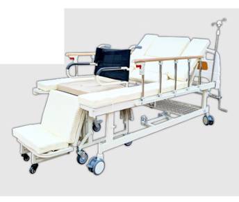 Hospital Bed 5 Function Converts to Wheelchair