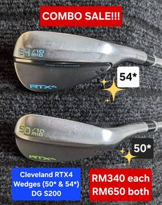 COLORED Cleveland RTX4 Wedges (50* & 54*)