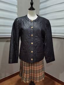 Vintage leather jacket woman M 2038