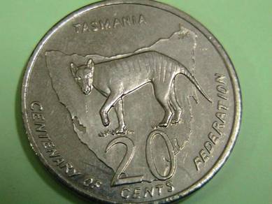 20 Cents 2001 - Australia (E)